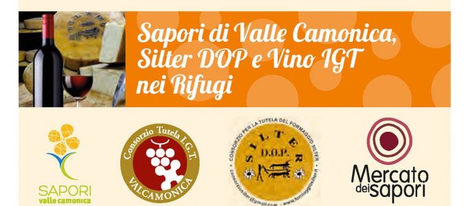 SAPORI DI VALLE CAMONICA SILTER DOP E VINO IGT NEI RIFUGI 2019